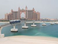 The Palm Jumeirah Monorail Transit Project, Dubai, the UAE