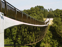 Morino-Wakuwaku Bridge, Fukusima Prefecture.