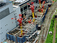 Omiya Expressway East-West Connection Tunnel by Pneumatic Caisson, Saitama
Prefecture.