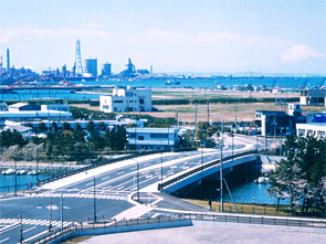 City Hall Bridge, the first Bi-Prestressing Construction Method continuous span bridge in Japan