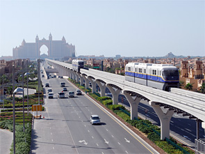Palm Jumeilah Monorail, Dubai