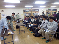 オビラシケ川橋現場見学会