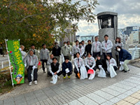 ボランティア活動（当社施工の４橋と周辺歩道及び公園の美化活動）