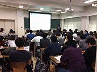 九州工業大学で「特別講義（キャリア研修）」