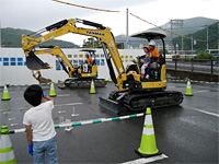 親と子の現場見学会（天神橋）