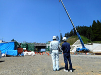 城平跨道橋上部工工事　現場見学会