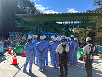 三遠南信3号橋PC上部工事　愛知県立岡崎工科高校 現場見学会